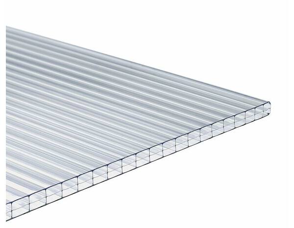 Plaque polycarbonate clair 16 mm - 3,5 x 0,98 m. - Bacacier - Brico Dépôt