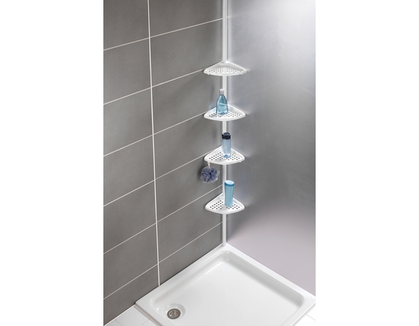 Étagère telescopique blanc - Brico Dépôt