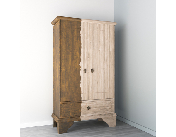 Teinte bois chêne moyen 0,5 L - Evalux - Brico Dépôt