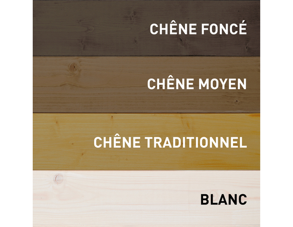 Teinte bois chêne moyen 0,5 L - Evalux - Brico Dépôt