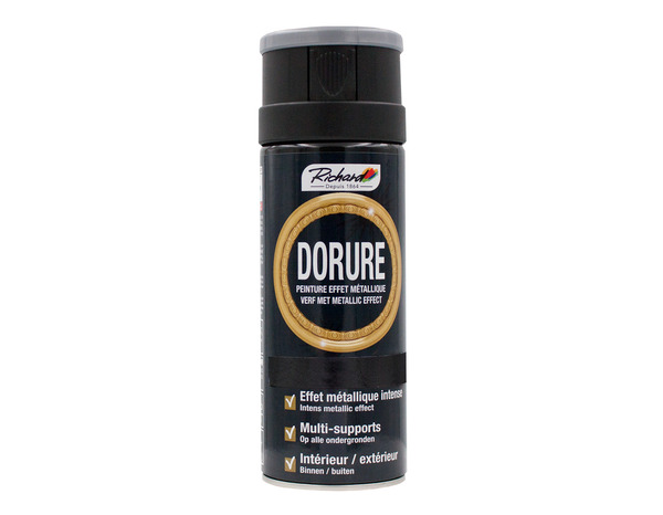 Aerosol 400 ml Dorure noire métal - Richard - Brico Dépôt