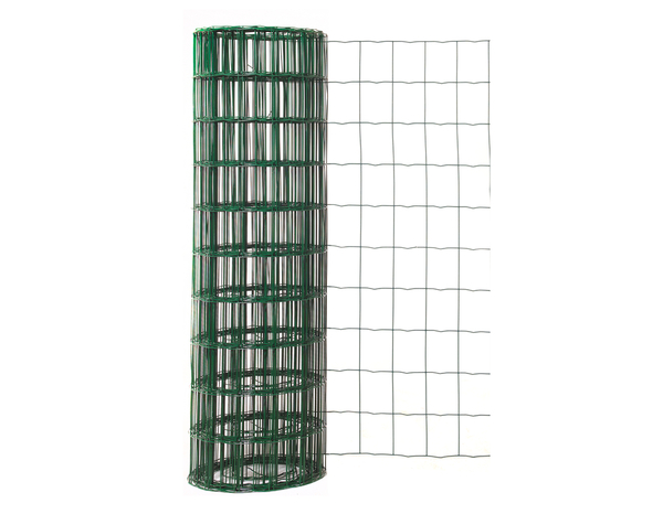 Rouleau grillage soudé vert - 100 x 100 mm - H. 150 cm x L. 20 m - Brico Dépôt