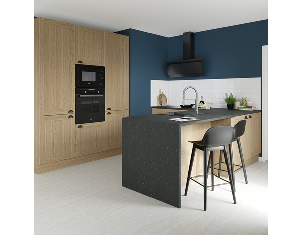 Finition caisson haut "Coline" chêne clair - L. 32 x H. 72cm - Cooke and Lewis - Brico Dépôt