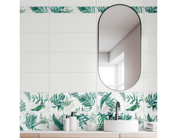 Listel IREINA tropical - l. 4 x L. 50 cm - Cooke and Lewis - Brico Dépôt