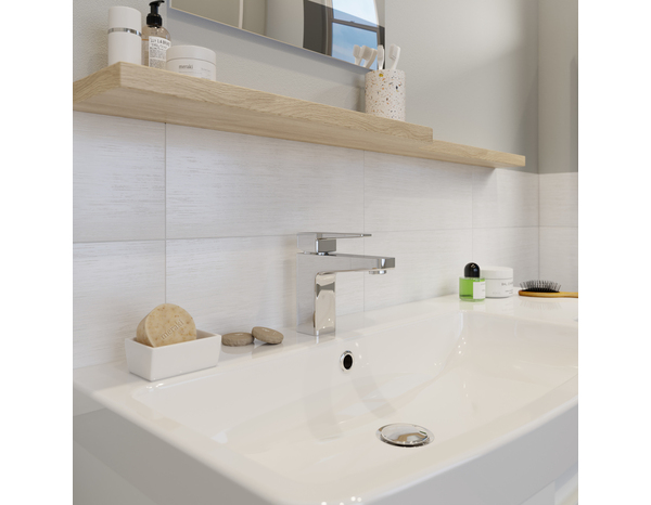 Carrelage "HELENA" blanc cassé - l.25 x L.40 cm - Cooke and Lewis - Brico Dépôt