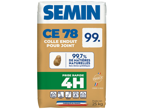 Enduit joint colle poudre 25 Kg - Semin - Brico Dépôt