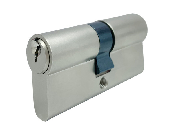 Cylindre 30x30 mm nickel satiné avec 3 clefs - Brico Dépôt