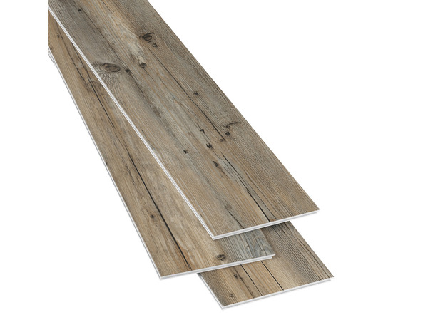 Lame PVC clipsable "Juliana" bois vieilli marron et gris - L. 121,92cm x - L. 17,78cm - Cooke and Lewis - Brico Dépôt