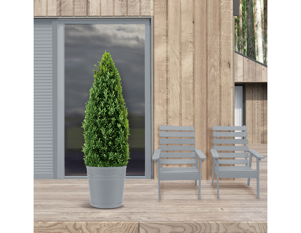 Peinture extérieure multi-matériaux - Gris aluminium - 0,5 L - Syntilor - Brico Dépôt