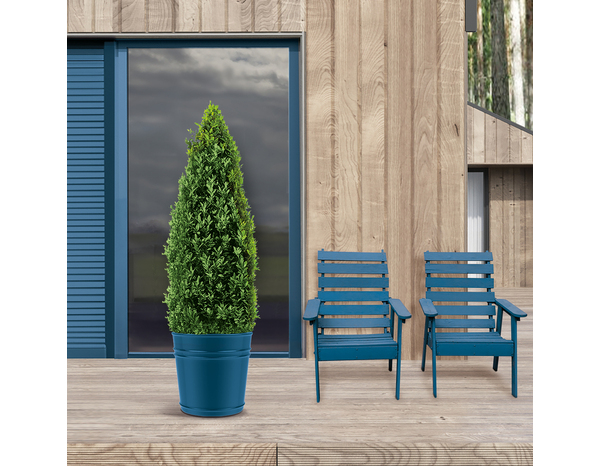 Peinture extérieure multi-matériaux - Bleu capri - 0,5 L - Syntilor - Brico Dépôt