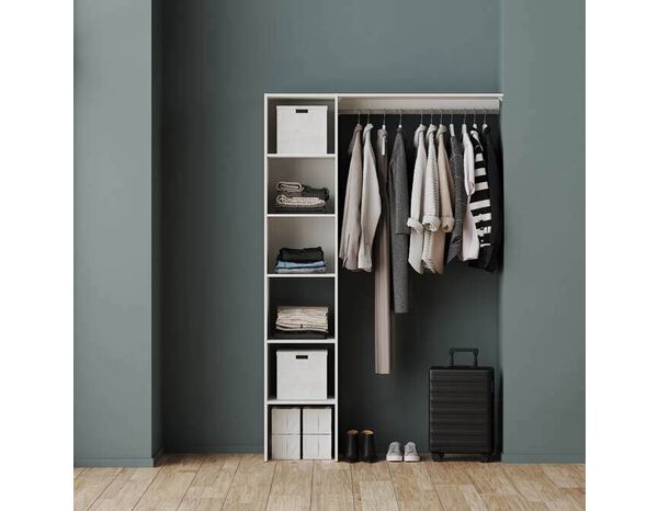 Kit dressing blanc "Gabel” - H. 200 x L. 130 x P. 45 cm  - Cooke and Lewis - Brico Dépôt