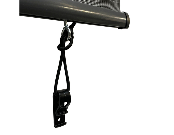 Store extérieur manuel enroulable gris - L. 120 X H. 250 CM - Brico Dépôt