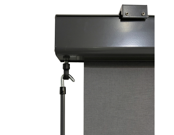 Store extérieur manuel enroulable gris - L. 120 X H. 250 CM - Brico Dépôt