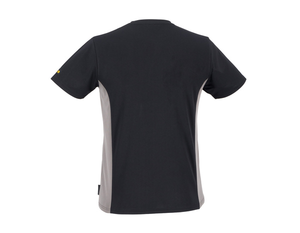 Tee shirt respirant noir et gris "PAXTON" taille L - Brico Dépôt