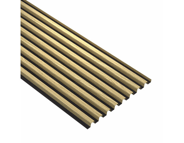 Lot de 5 parements tasseau 20 x 20 mm, en acier effet bois 360 X 1150 mm - Brico Dépôt