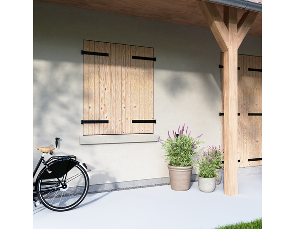 Volet battant manuel bois 145 x 120 cm - Brico Dépôt