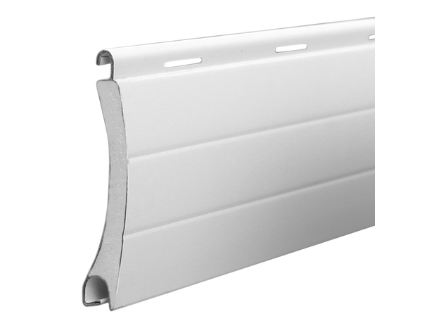 Volet roulant solaire motorisé aluminium blanc 155 x 90 cm - Brico Dépôt