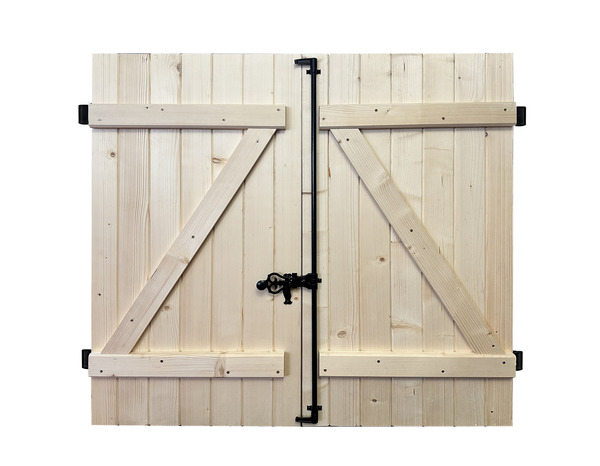 Volet battant manuel bois 125 x 120 cm - GEOM - Brico Dépôt