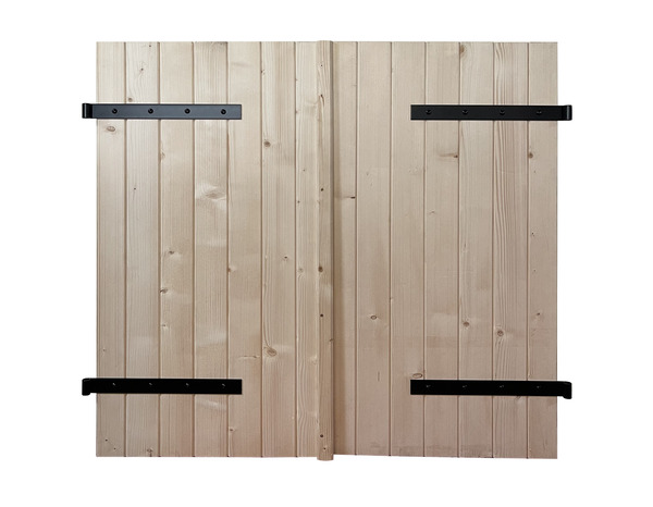 Volet battant manuel bois 125 x 120 cm - GEOM - Brico Dépôt