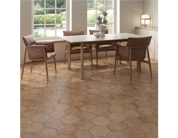 Carrelage de sol intérieur tomette "Kenza" L. 22,8 x l. 19,8 cm - Cooke and Lewis - Brico Dépôt