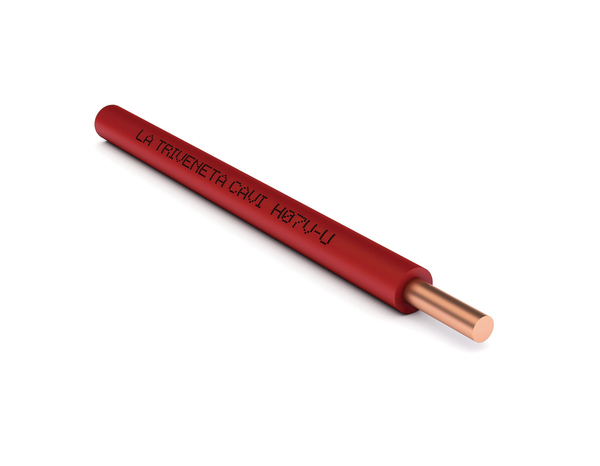 Câble électrique d'installation H07VU 1,5MM2 100ML rouge - Brico Dépôt