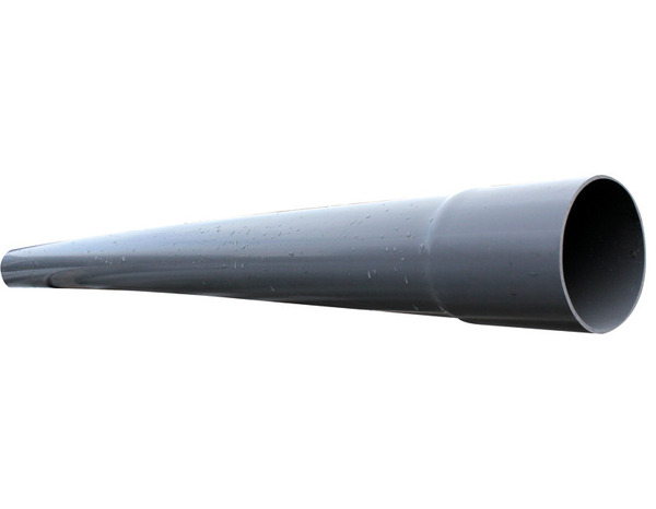 Tube gris en PVC Ø 40 mm - 2 mètres - Brico Dépôt