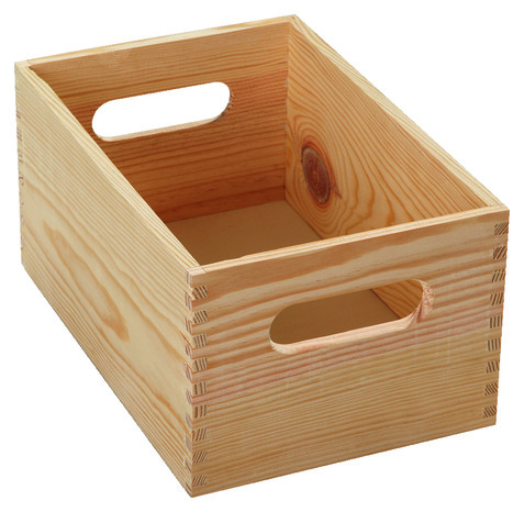 Caisse en bois pour rangement d'atelier 30 x 20 x 15 cm - Brico Dépôt