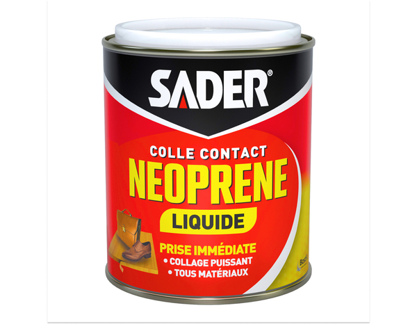 Colle contact néoprène liquide - 750 ml - Sader - Brico Dépôt