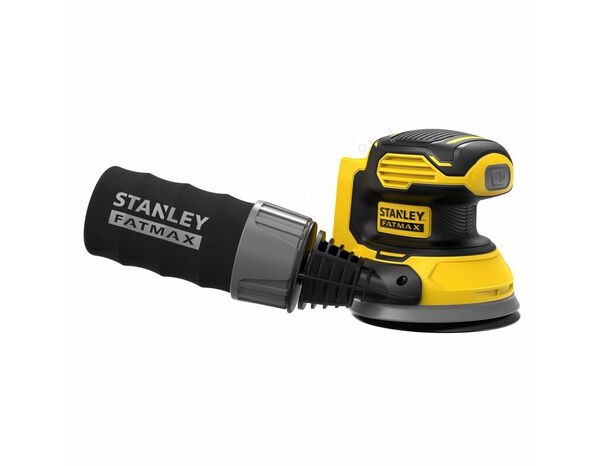 Ponceuse excentrique sans fil 20V D. 125 mm, 12000 t/min machine seule - SFMCW220BXJ - Stanley Fatmax - Brico Dépôt