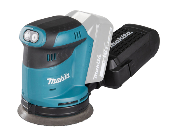 Ponceuse excentrique sans fil 18V LXT D.125 machine seule - DBO180ZJ - Makita - Brico Dépôt