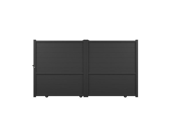 Portail coulissant Rivera 3,25 m - Brico Dépôt