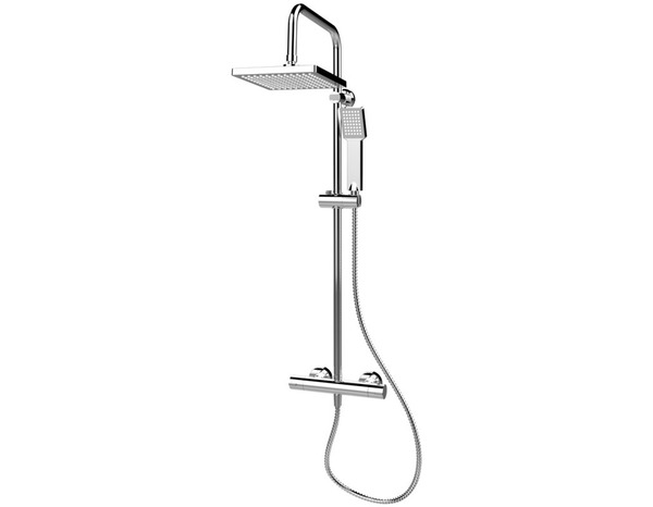 Colonne de douche thermostatique "Gyali" - Brico Dépôt