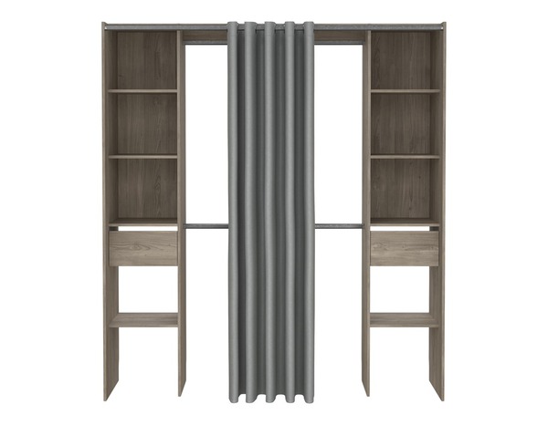 Kit dressing Komet ll chêne grisé - Brico Dépôt