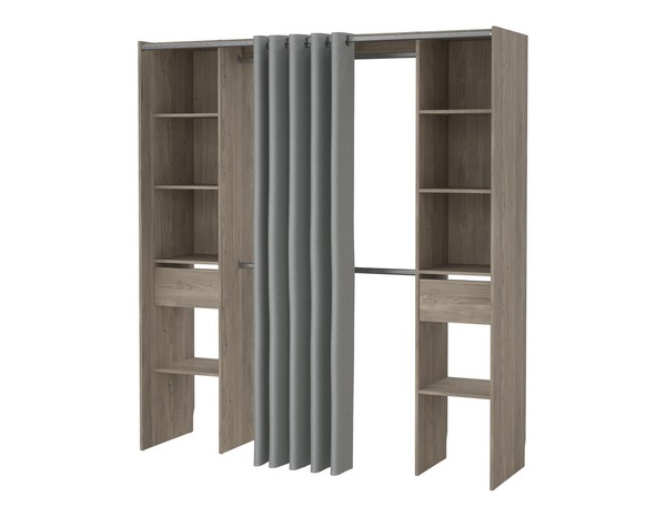 Kit dressing Komet ll chêne grisé - Brico Dépôt