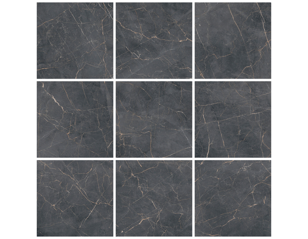 Carrelage de sol intérieur "Sublime 3D" noir - Brico Dépôt