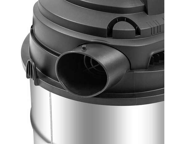 Aspirateur eau et poussière 12 l cuve acier inox 1200 w avec accessoires - Titan - Brico Dépôt