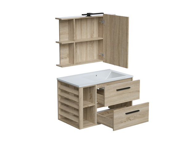 Ensemble meuble 80 cm "Slat" - Brico Dépôt