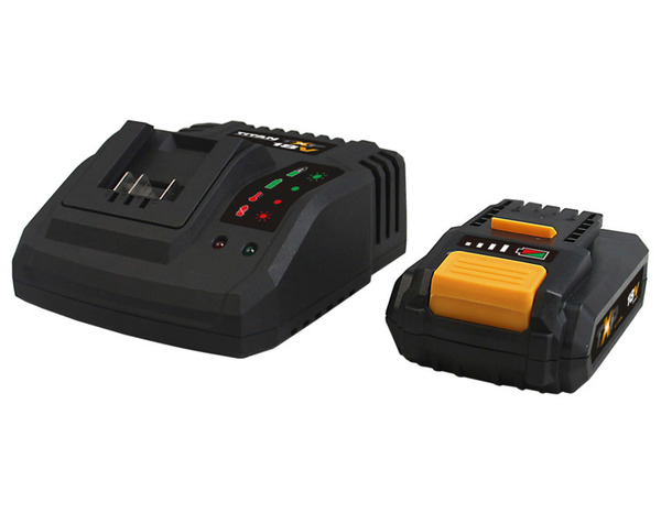 Lot batterie 2AH + chargeur - Titan - Brico Dépôt