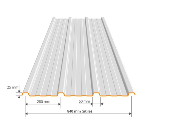 Plaque bacacier rouge en acier galvanisé - 3 x 0,9 m - Bacacier - Brico Dépôt