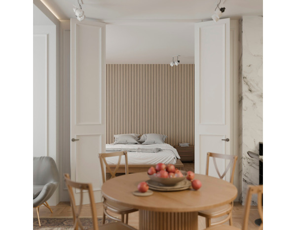 Panneau tasseaux acoustique chêne clair - 2440 x 600 mm, épaisseur 21 mm - Brico Dépôt