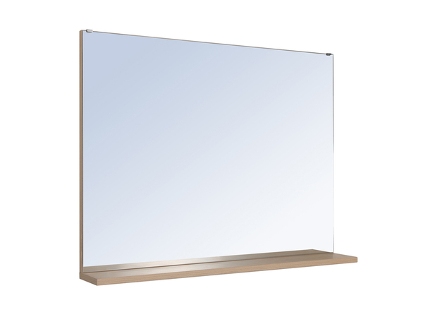 Ensemble meuble + vasque + miroir “Tolima” blanc – l. 80 X P. 45cm - Brico Dépôt