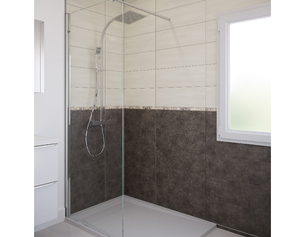 Listel "Lori" multicolore 2,6 x 50 cm - Cooke and Lewis - Brico Dépôt