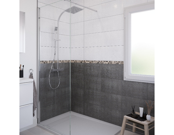 Listel "Helena" multicolore 4,6 x 40 cm - Cooke and Lewis - Brico Dépôt