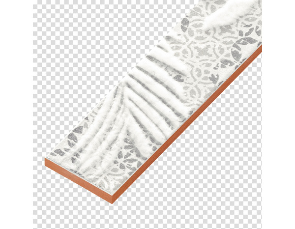 Listel "Abby" blanc 4,5 x 50 cm - Cooke and Lewis - Brico Dépôt