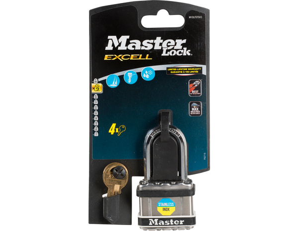 Cadenas marine 44mm anse 38mm d. 8mm - Masterlock - Brico Dépôt