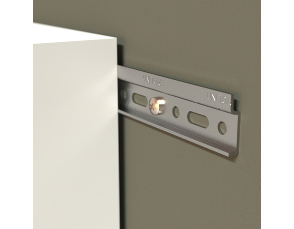 Rail de fixation pour meubles hauts 2m - Brico Dépôt