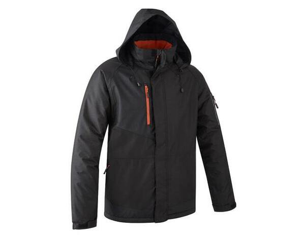 Parka "YUZU" noir doublure polaire et capuche - taille XL - Brico Dépôt