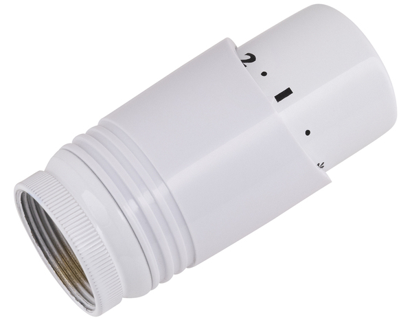 Tête thermostatique design de chauffage blanche M30x150 - Noyon & Thiebault - Brico Dépôt