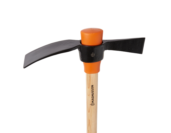 Pioche Hache manche en bois et tête en acier au carbone - 90 cm - MAGNUSSON - Brico Dépôt