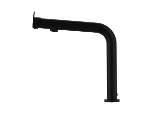 Mitigeur évier noir bec haut 28,4 cm CASCABEL - Brico Dépôt